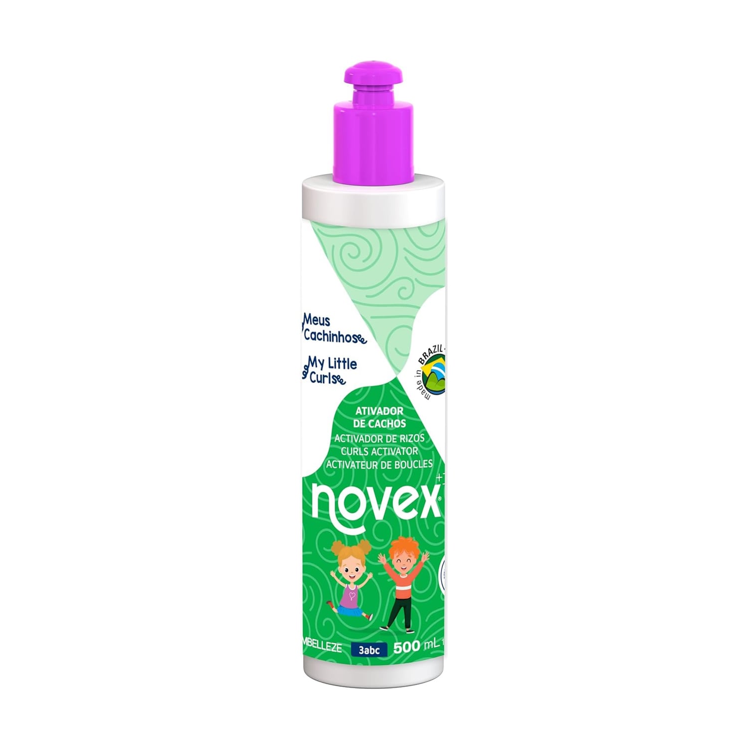 Дитячий крем-активатор для волосся Novex My Little Curls Activator Leave In, 500 мл